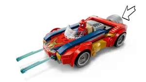LEGO MARVEL 76336 Spider-Man Car vs. Venomized Wolverine