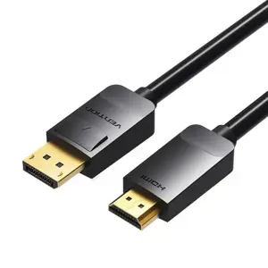 "DisplayPort" ir HDMI kabelis 3 m "Vention HADBI" (juodas)