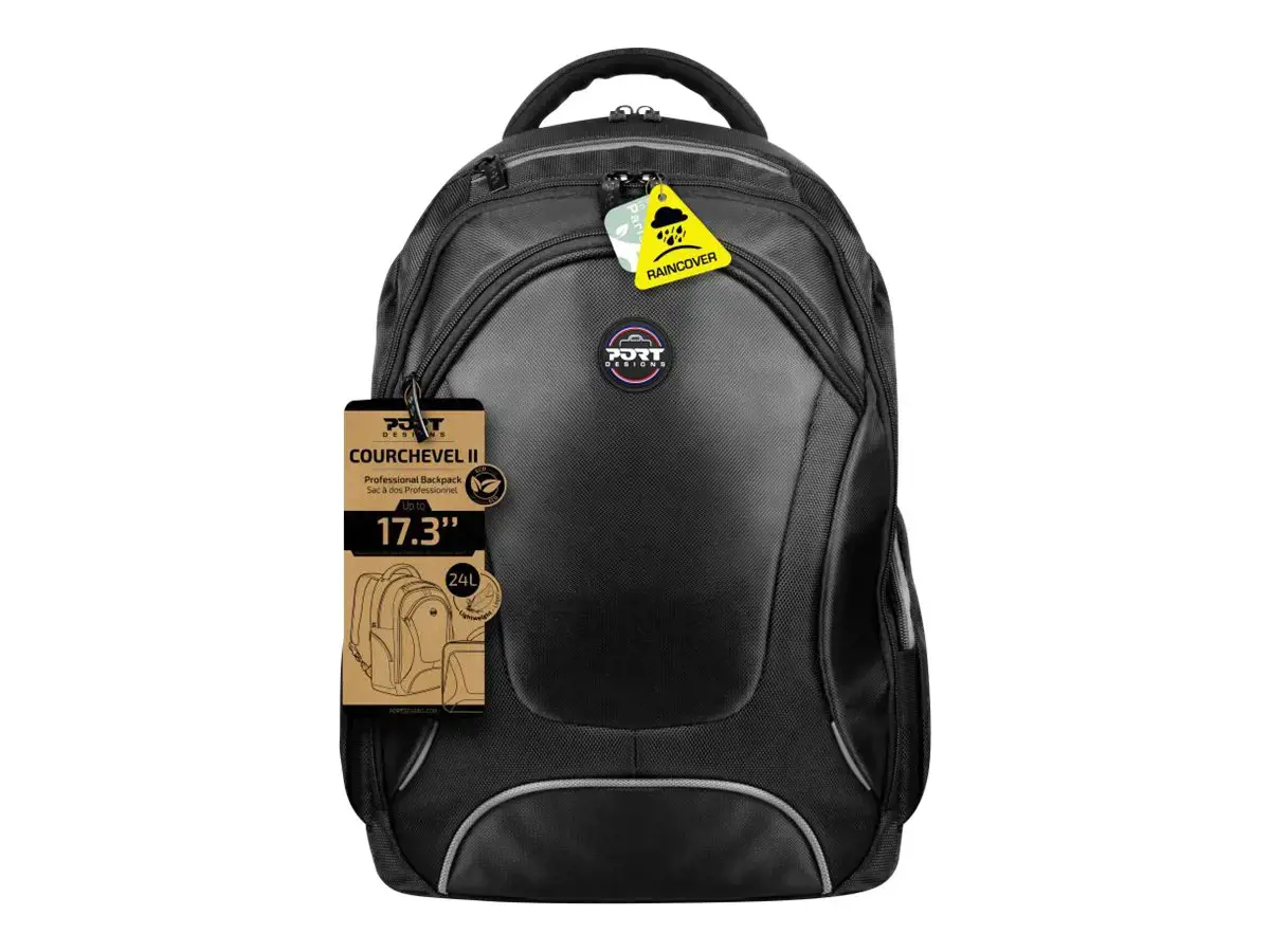Port Courchevel Backpack 17.3 Black