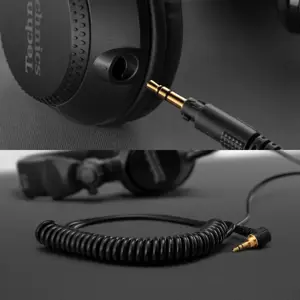 "Technics" ausinės EAH-DJ1200EK, juodos spalvos