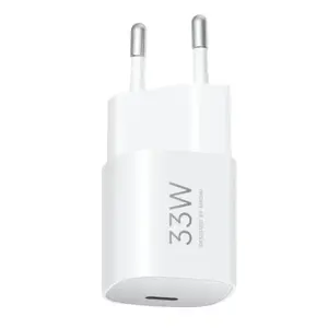 Xiaomi 33W Nano Įkroviklis USB-C EU, Balta