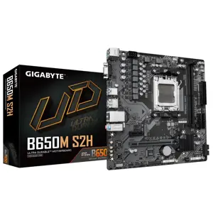 Mainboard GIGABYTE AMD B650 SAM5 Micro-ATX Memory DDR5 Memory slots 2 1xPCI-Express 3.0 1x 1xPCI-Ex…
