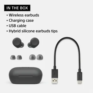 Sony WF-C710N Truly Wireless Noise Cancelling Earbuds - White | Sony