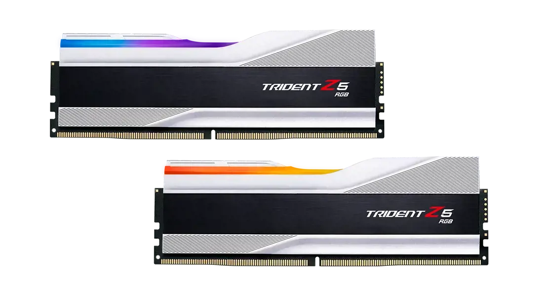 G.SKILL Trident Z5 RGB DDR5 32GB 2x16GB 6000MHz CL36 1.35V XMP 3.0 silver