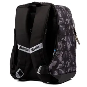 Mokyklinė kuprinė SMART H-55 Monster Truck, juoda