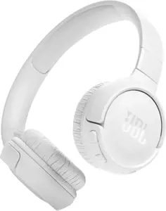 JBL belaidės ausinės "Tune 520BT", baltos spalvos