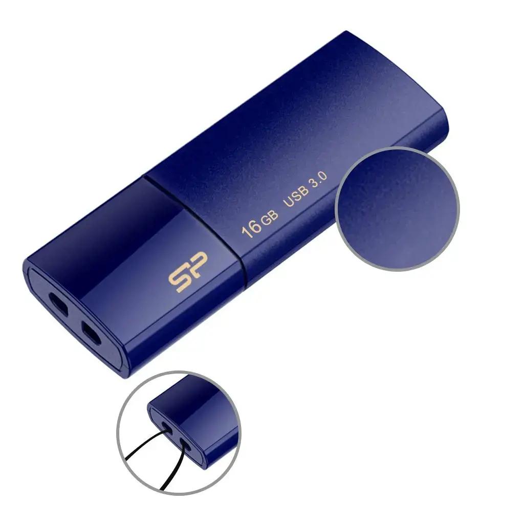 SILICON POWER atmintinė USB Blaze B05 16GB USB 3.2 Blue