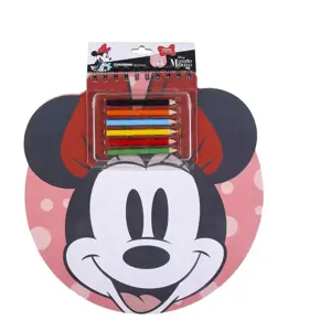 Raštinės reikmenų rinkinys Minnie Mouse užrašų knygutė (30 x 30 x 1 cm)