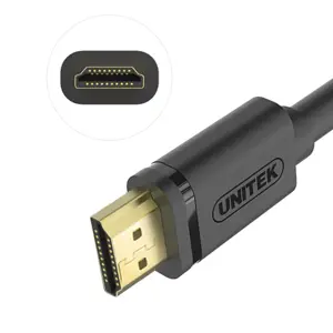 UNITEK Y-C138 "Unitek" kabelis HDMI v.2.0 M/M 2 m, auksinis, BASIC, Y-C138