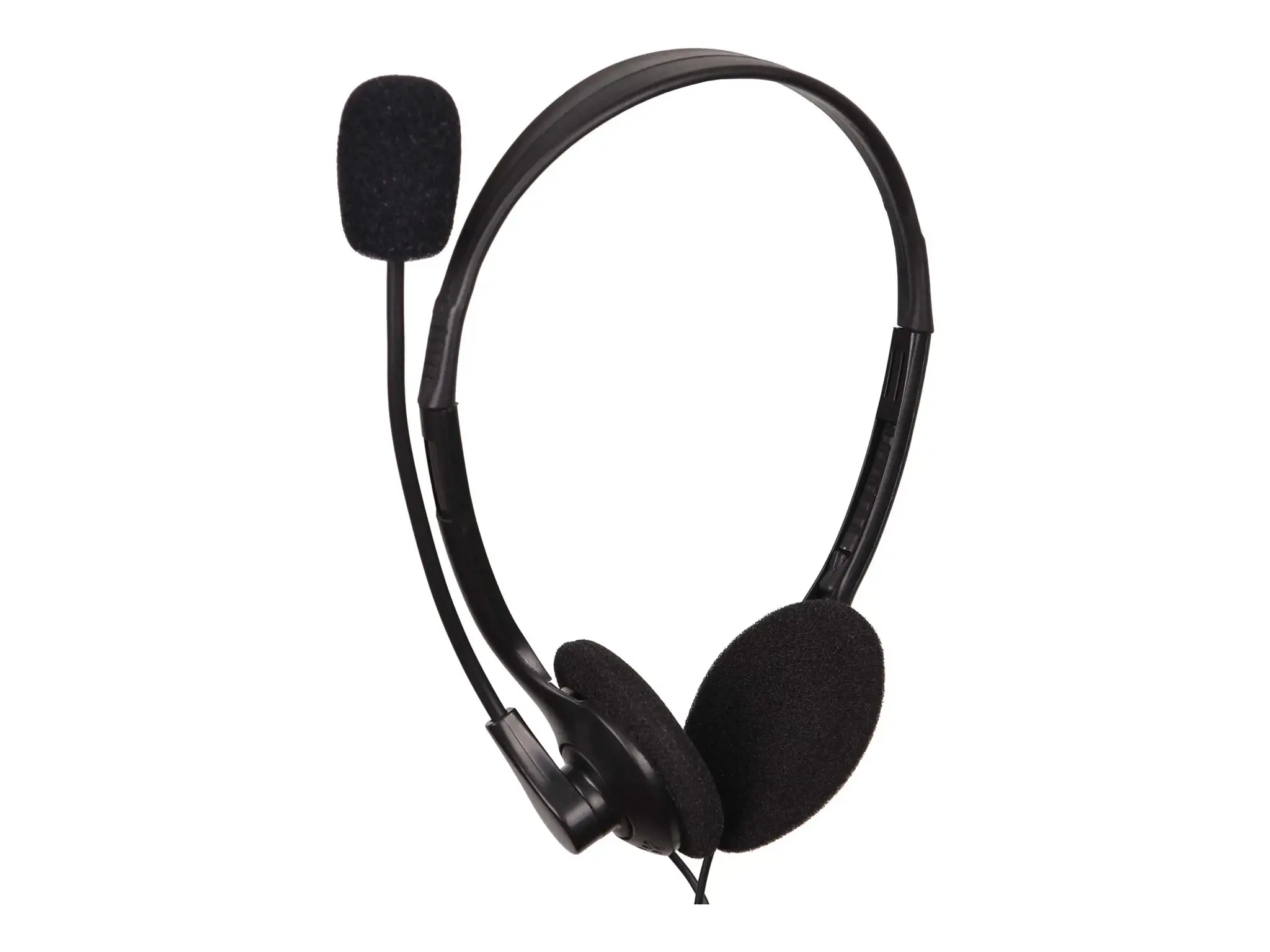 GEMBIRD MHS-123 Gembird mikrofonas ir stereo ausinės MHS-123 su garsumo reguliatoriumi, juodos spalvos