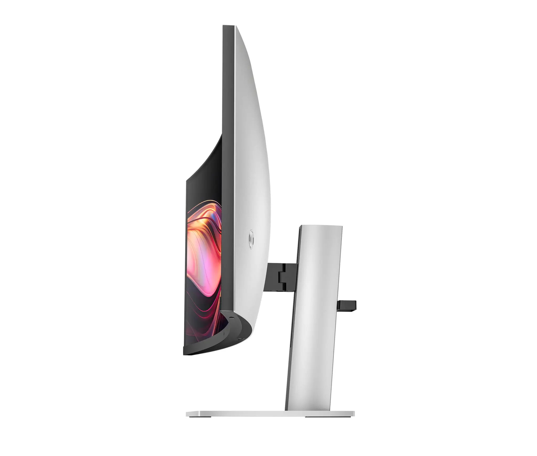 HP 734pm Series 7 Pro Curved Conferencing Monitor - 34" 3440x1440 WQHD 400-nit 120Hz AG, Curved, IPS HDR, USB-C(100W/65W/15W)/HDMI/DisplayPort Daisy-Chain, 5x USB-A, speakers, 5MP webcam, RJ-45 LAN, height adjustable/tilt/swivel, 3 years