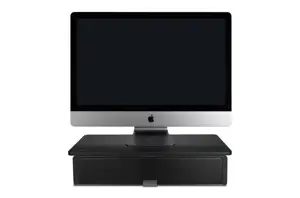 "Kensington UVStand™" monitoriaus stovas su UVC dezinfekavimo skyriumi, laisvai pastatomas, 18 kg, 86,4 cm (34"), juodas