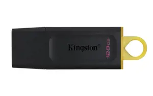 KINGSTON 128 GB USB3.2 Gen1 "DataTraveler Exodia" juoda + geltona
