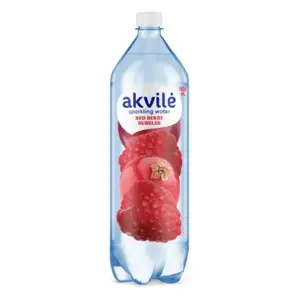 Stalo vanduo AKVILĖ "Raudonųjų uogų mix "1,5 L