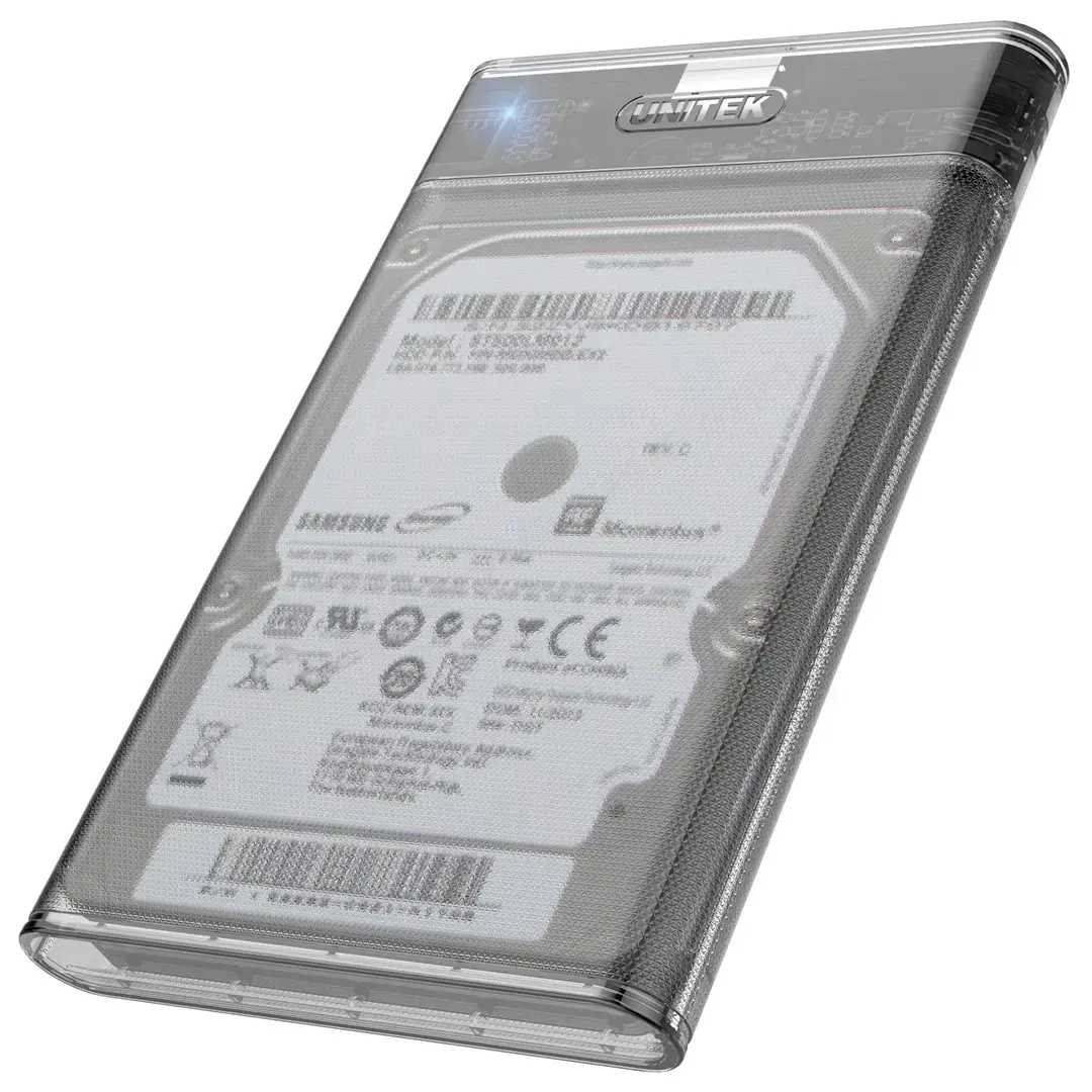 UNITEK USB 3.1 SATA6G 2,5 colių HDD/SSD kietojo disko korpusas S1103A