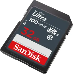 SANDISK Ultra 32GB SDHC atminties kortelė 100MB/s, 10 klasės UHS-I