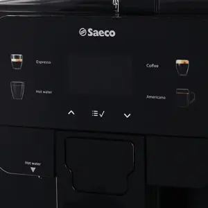 Kavos aparatas Saeco 9J0040, 2,5 litrai, 1400 W, Juoda, Semi-auto