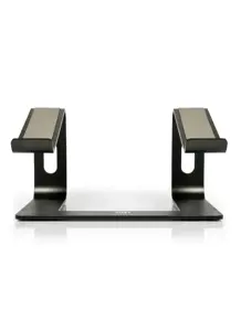 "Port Designs" 901103 Nešiojamojo kompiuterio stovas 39,6 cm (15,6"), aliuminis, juodas