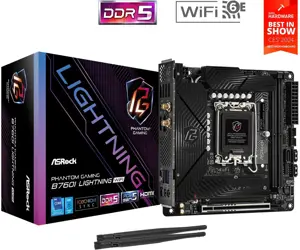 Pagrindinė kortelė ASRock B760I LIGHTNING WIFI