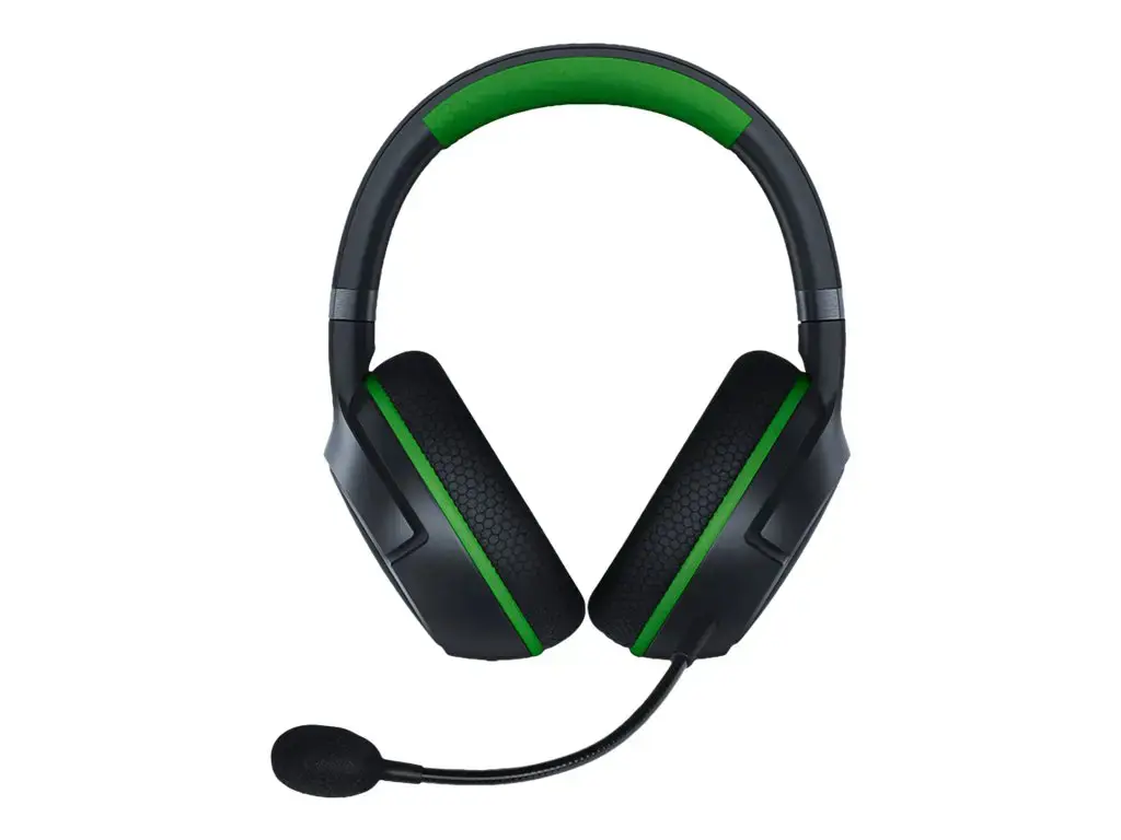 "Razer" juodos spalvos, belaidės, žaidimų ausinės, "Kaira Pro", skirtos "Xbox