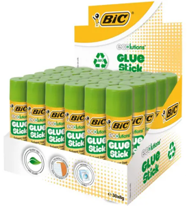 Bic pieštukiniai klijai Glustic 8 g, pakuotėje 30 vnt. 8923442