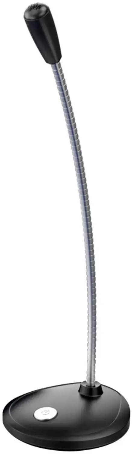 Platineto mikrofonas PMOD1, juodas (45574)