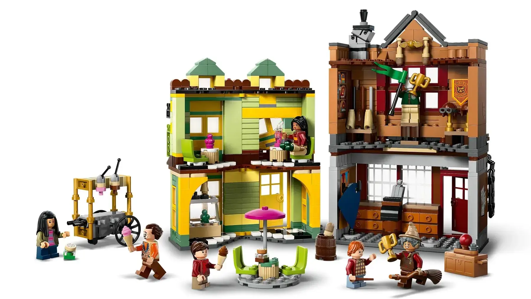LEGO HARRY POTTER 76452 Quality Quidditch Supplies & Ice Cream Parlour