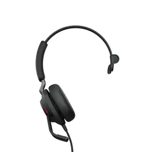 Jabra Evolve2 40 USB-C, MS Teams Mono, Wired, Office/Call center, 20 - 20000 Hz, 113 g, Headset, Black