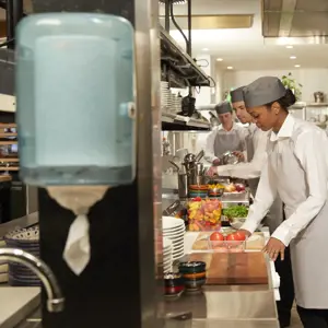 Popieriniai rankšluosčiai TORK,  473246, REFLEX MINI M3, 1.sl., 19.8 x 35 cm, 120 m/rul., balta sp.