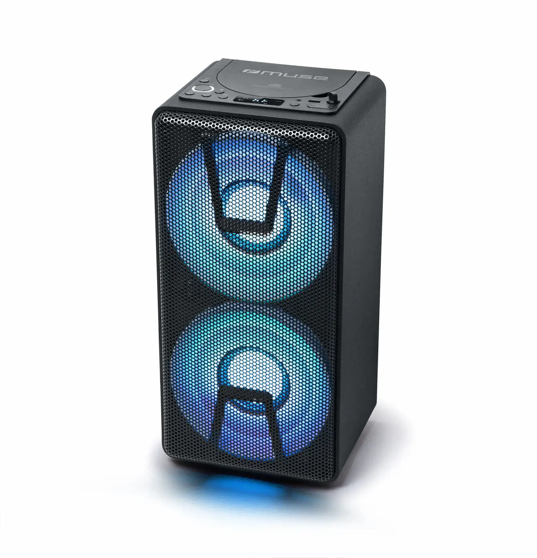 "Muse Party Box" garsiakalbis M-1820 DJ 150 W, "Bluetooth", belaidis ryšys, juodas