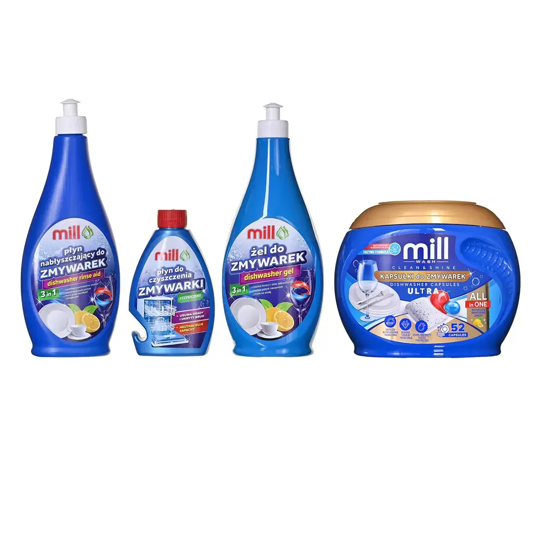 Zestaw chemii do zmywarek Mill