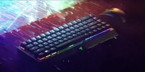 Razer BlackWidow V3 Mini HyperSpeed, JAV, geltonas jungiklis