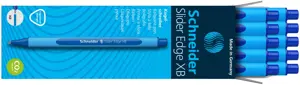 Rašiklis Schneider SLIDER EDGE XB mėlynas 1,4mm