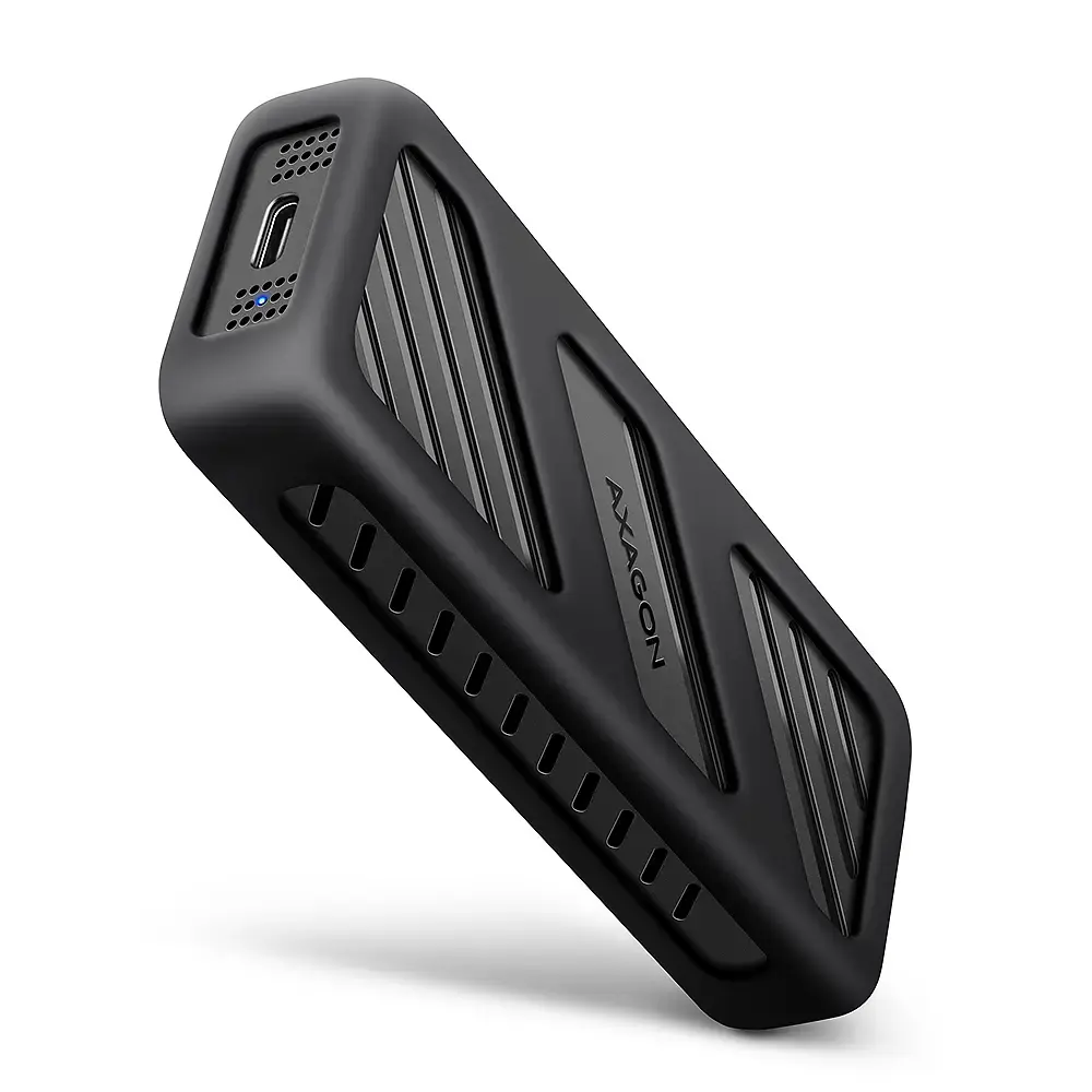 AXAGON USB-C 20Gbps - M.2 NVMe SSD ARMORED Box | EEM2-20G