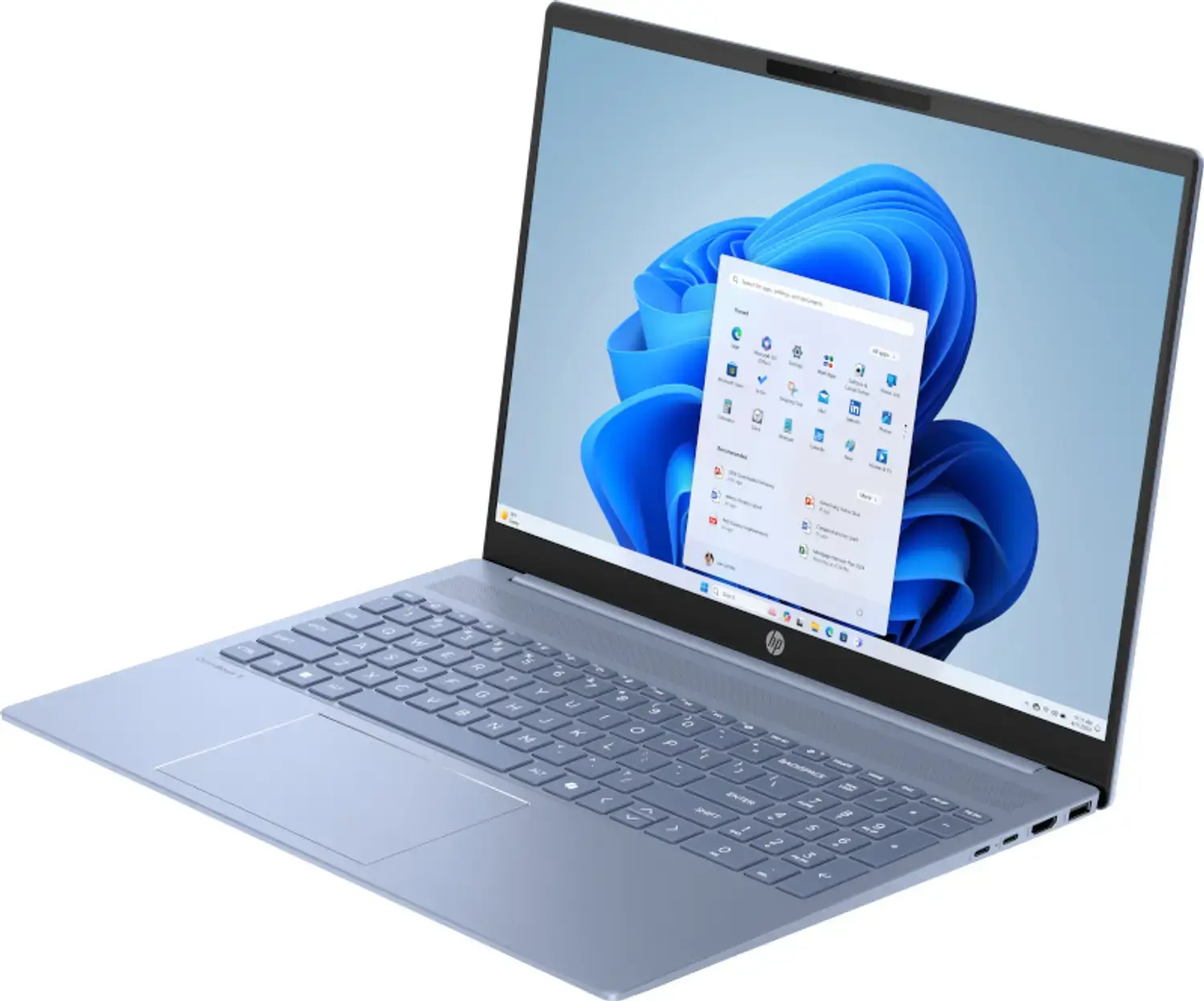 HP OmniBook 5 16-ba1000ny - Core i5-1334U, 16GB, 512GB SSD, 16 2K 300-nit AG, 1080p cam, US keyboard, Sky Blue,  Win 11 Home