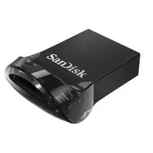 "SanDisk Ultra Fit" 128 GB, USB 3.1 - mažo formato "Plug & Stay" didelės spartos USB diskas; EAN:619659163761