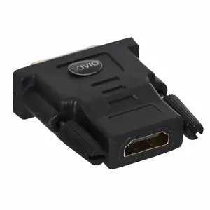 "Savio CL-21" kabelio lyčių keitiklis DVI HDMI Juoda