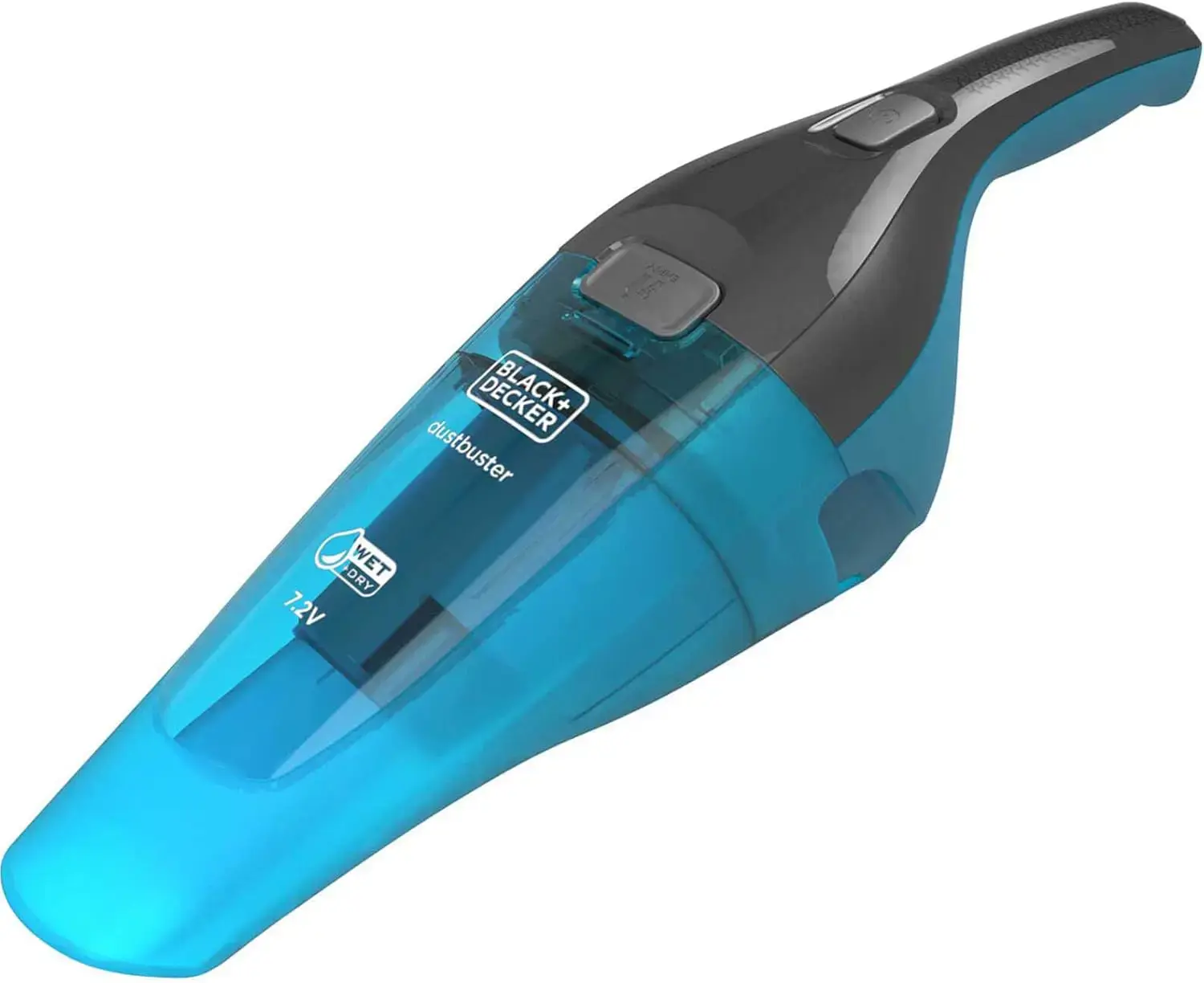 "Black & Decker" rankinis dulkių siurblys WDC215WA mėlynas, titano spalvos, be maišelio