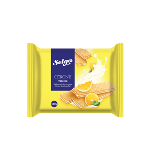 Vafliai SELGA, citrininiai, 180 g