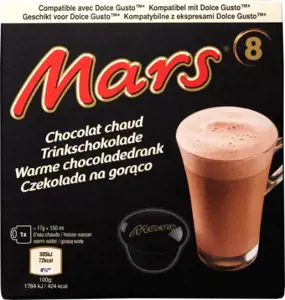 Kakavos kapsulės MARS, 8 x 17 g