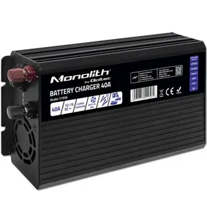 LiFePO4 AGM GEL SLA akumuliatorių įkroviklis, 40A