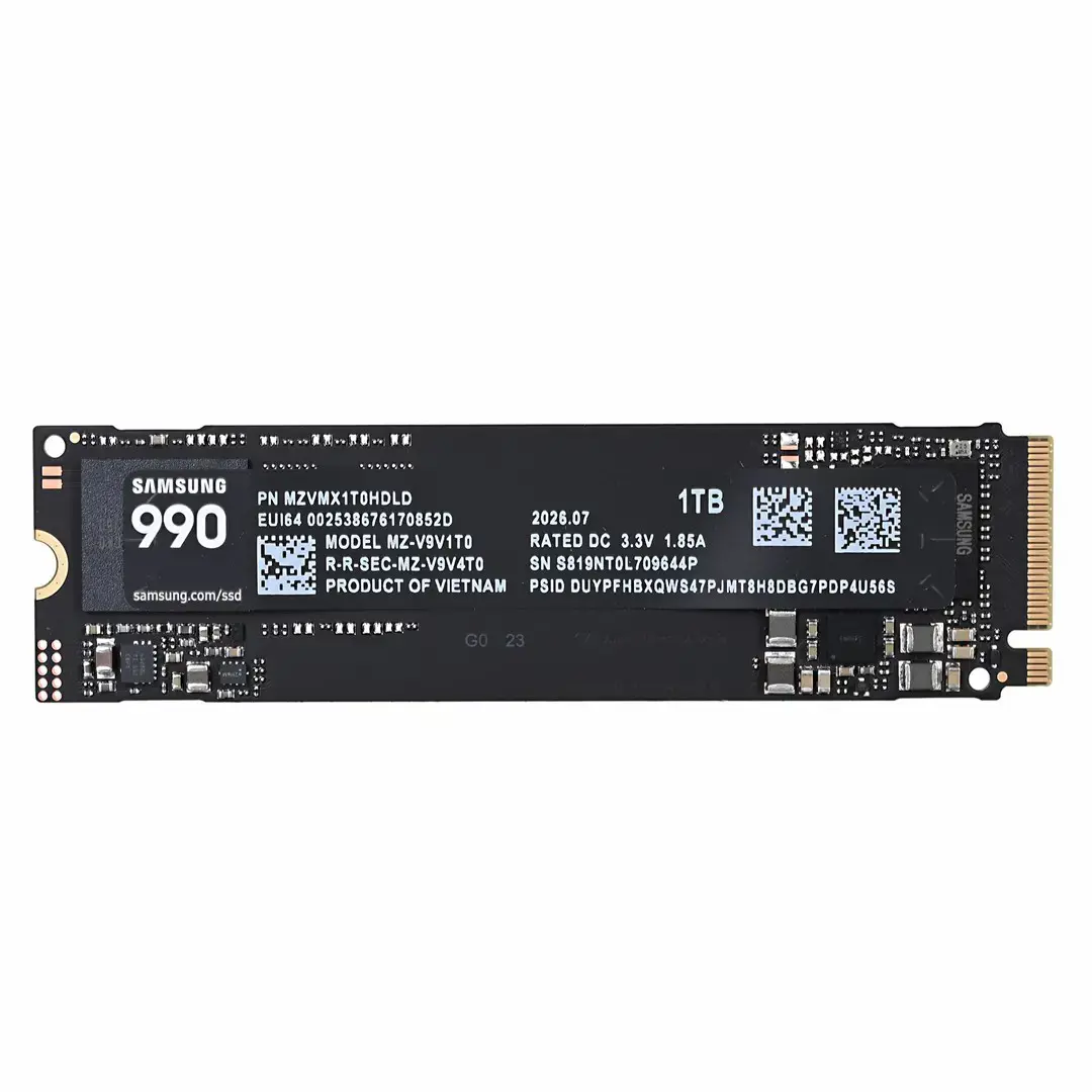 Samsung 990 PCIe 4.0 NVMe M.2 SSD 1TB