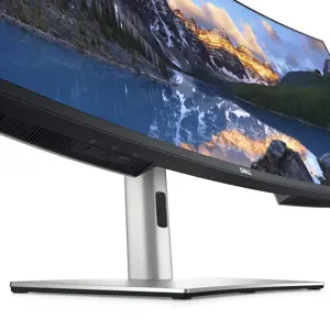 DELL UltraSharp U3824DW, 96,5 cm (38 colių), 3840 x 1600 taškų, Wide Quad HD+, LCD, 8 ms, juoda, sidabrinė