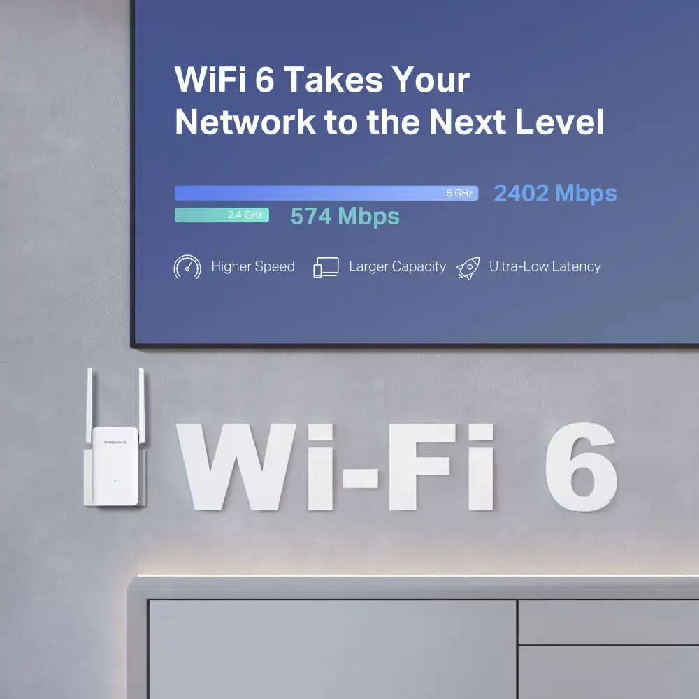 WRL RANGE EXTENDER 3000MBPS/ME80X MERCUSYS
