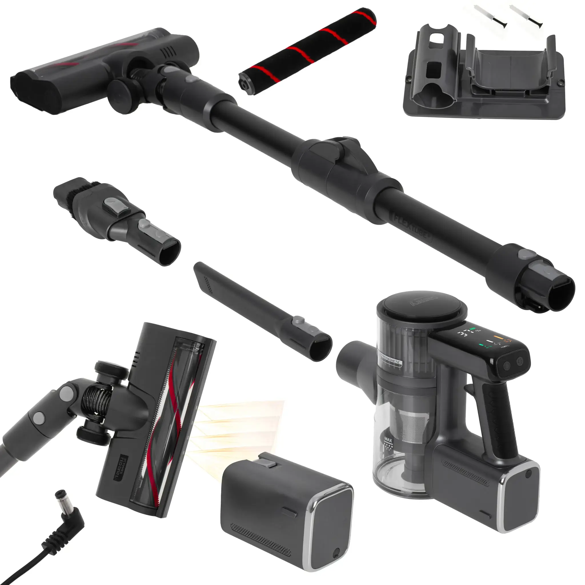 Camry CR 7063 Upright hoover - PRO LED Black