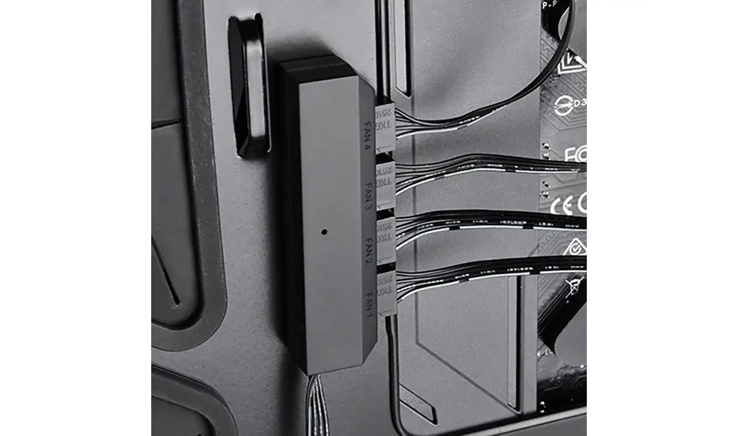 DeepCool FH-04, 0,55 m, ATX (20 kontaktų), 4 x Molex (3 kontaktų), tiesus, tiesus, juodas