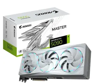 Vaizdo plokštė GIGABYTE GeForce RTX 5090 32 GB, GDDR7, GV-N5090AORUSM ICE-32GD