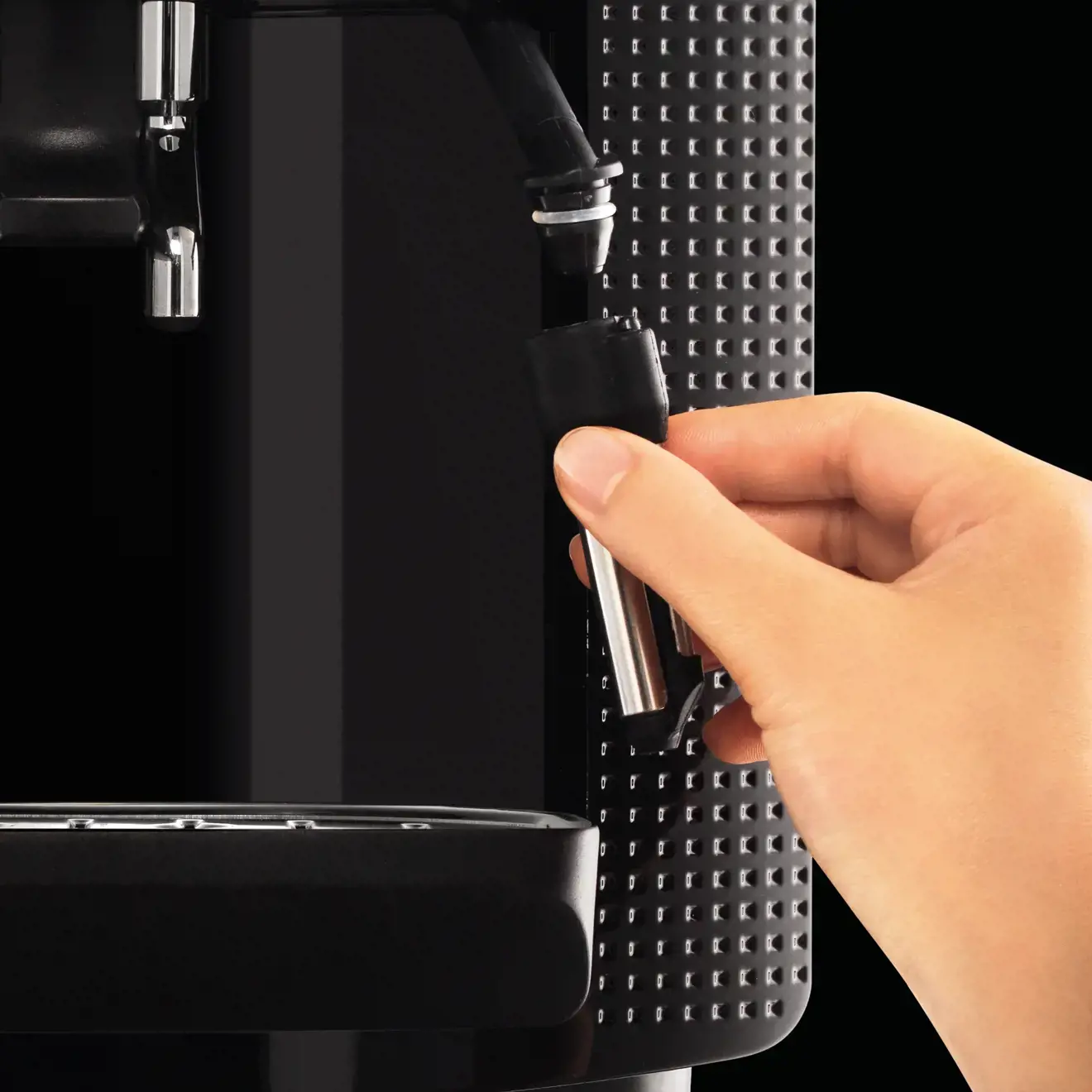 Kavos aparatas Krups EA8108, 1,8 litrai, 1450 W, Juoda, Automatinis