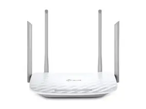 TP-Link Archer C50, "Wi-Fi 5" (802.11ac), dviejų dažnių (2,4 GHz / 5 GHz), Ethernet LAN, 4G, baltas, stalinis maršrutizatorius