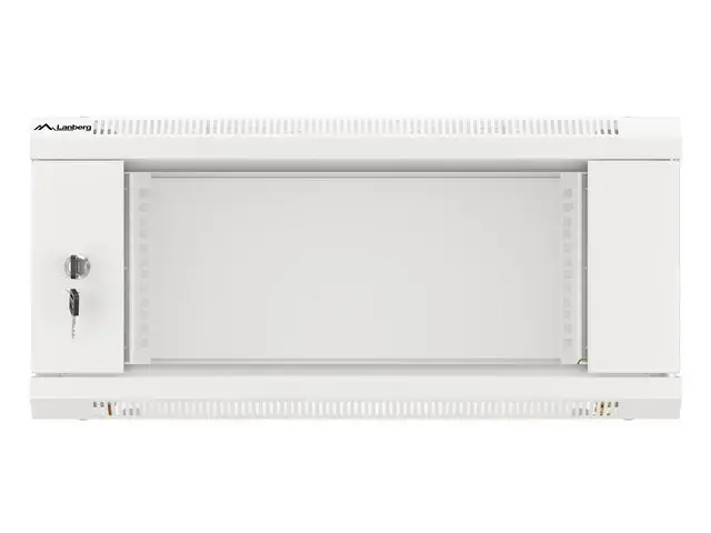 LANBERG WF01-6404-10S "Lanberg" sieninė spinta 19 išardoma plokščia pakuotė 4U/600x450 mm pilka